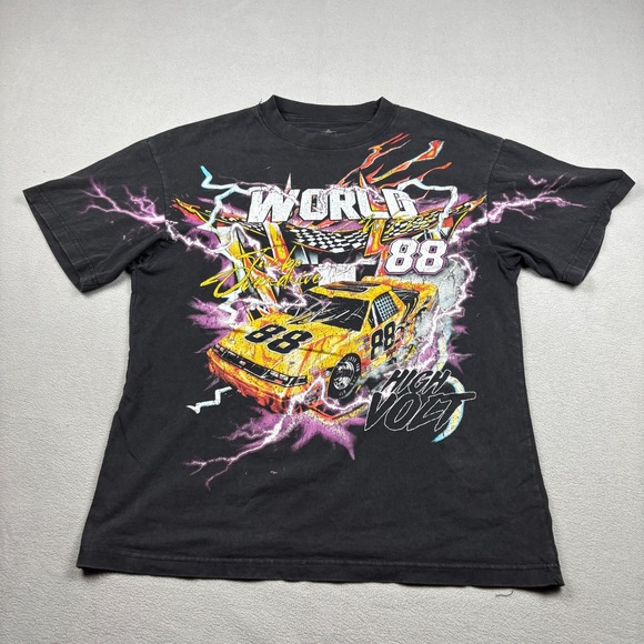 Alpha Collective Other - Alpha Collective Mens High Volt Racing Graphic T-Shirt Black Large 88 Car